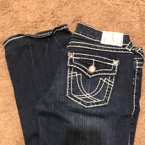 Crystal studded jeans (juniors)